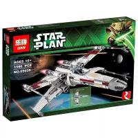 Конструктор Lepin Star Plan 05039 Истребитель X-WING RED FIVE