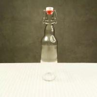 Бутылка стеклянная с бугельной пробкой, прозрачная, 500 мл