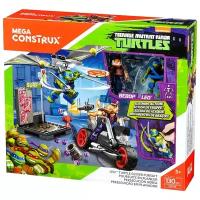 Конструктор Mega Construx Teenage Mutant Ninja Turtles DXY15 Погоня за глайдером Лео