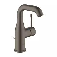 Смеситель для раковины GROHE Essence, M-Size, темный графит матовый, (23462AL1)