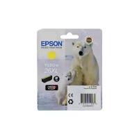 Картридж оригинальный желтый Epson T2634 XP26 Yellow (C13T26344010)