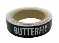 Торцевая лента для настольного тенниса Butterfly 1m/6mm x2 Black