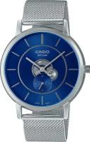 Наручные часы CASIO Collection, синий, серебряный