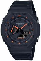 Наручные часы CASIO G-Shock GA-2100-1A4ER, оранжевый, черный