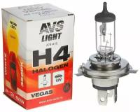 Галогенная лампа AVS Vegas, H4,12V, 60/55W