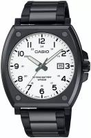 Наручные часы CASIO Collection Casio MTP-E715D-7A, черный, белый