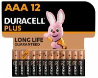 Батарея Duracell ААА PLUS 12 шт