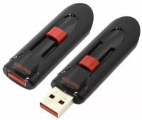 USB Flash накопитель 128GB SanDisk Cruzer Blade Glide (SDCZ60-128G-B35) Black