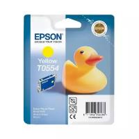 Картридж Epson C13T05544010, 290 стр, желтый