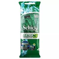 Одноразовый бритвенный станок Schick Extra 3 Sensitive