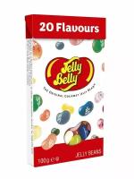 Драже жевательное Jelly Belly Ассорти 20 вкусов 100 г. коробка