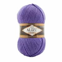 Пряжа для вязания ALIZE 'Lanagold', 100г, 240м (49% шерсть, 51% акрил) (851 барвинок), 5 мотков