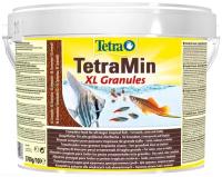 Корм Tetra Min Granules XL, гранулы, для всех видов рыб, 10 л