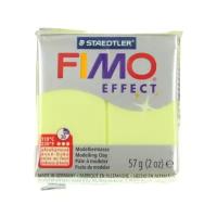 FIMO Effect полимерная глина, запекаемая в печке, уп. 56г цв.цитрин, арт.8020-106