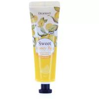 DEOPROCE SWEET HONEY YUJA PERFUMED HAN DCREAM Парфюмированный крем для рук с экстрактами мёда и юдзу 50г