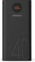 Портативный аккумулятор (Power Bank) Romoss 40000mAh 3A QC 2xUSB черный