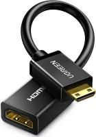 Кабель Ugreen miniHDMI to HDMI Cable (0,22 метра) чёрный (20137)