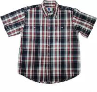 Мужская рубашка с коротким рукавом из хлопка West Rider, размер 50 ворот 41-42
