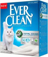 EVER CLEAN TOTAL COVER наполнитель комкующийся для туалета кошек с микрогранулами двойного действия (10 л)