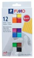 FIMO soft базовый комплект из 12-ти блоков по 25 г