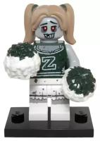 Минифигурка Лего Lego col14-8 Zombie Cheerleader, Series 14 (Complete Set with Stand and Accessories)