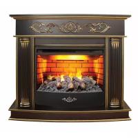 Электрический камин RealFlame Milano + Firestar 25,5 3D 2 кВт 111 см 98.5 см 40.5 см темный орех 55 м³ 25 м²