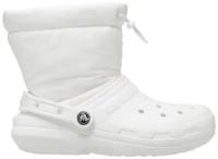 Сапоги Crocs Classic Lined Neo Puff Boot White/White (EU:36-37)