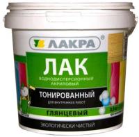 Лак акриловый лакра 0,9кг бесцветный, арт.лт-бес0,9