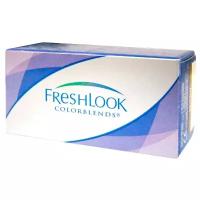 Контактные линзы Alcon Freshlook ColorBlends, 2 шт., R 8,6, D -4, turquoise