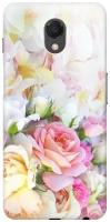 RE: PA Накладка Transparent для Meizu M6s с принтом "Нежные розы"