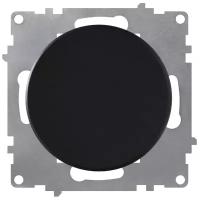 Выключатель одноклавишный OneKeyElectro, цвет черный