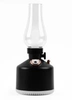 Ультразвуковой увлажнитель воздуха 3 в 1/ аромадиффузор/ диффузор для дома/ черная винтажная лампа