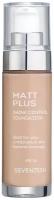 SEVEN7EEN Тональный крем длительного действия "MATT PLUS LIQUID MAKE-UP SPF20 " №03, натуральный