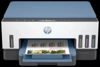 МФУ струйное HP Smart Tank 725 All-in-One, цветн., A4, белый