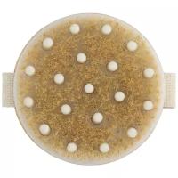 Body Break Щетка Round Massage Brush Natural Boar (95312)