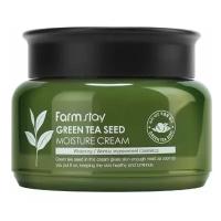 Farmstay Green Tea Seed Moisture Cream Увлажняющий крем для лица с зелёным чаем