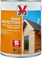 Антисептик для дерева с воском алкидный Wax Protection 2.5л, Золотой Дуб