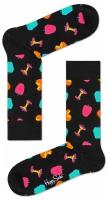 Носки Happy Socks, размер 38, черный