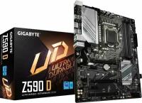 Материнская плата Gigabyte Z590 D Soc-1200 Intel Z590 4xDDR4 ATX AC`97 8ch(7.1) GbLAN RAID+DP