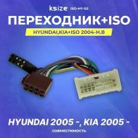 Переходник Hyundai, Kia+ISO 2004-н. в (iso-hy-02) (HD04)