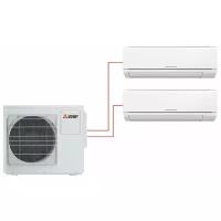 Сплит-система Mitsubishi Electric MSZ-HJ25VA-ER1 + MSZ-HJ35VA-ER1 / MXZ-3HJ50VA-ER1