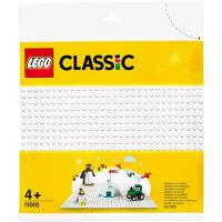 Детали LEGO Classic 11010 Белая базовая пластина, 100 дет