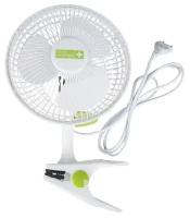 Вентилятор GARDEN HIGHPRO на клипсе CLIP FAN 15CM-15W, белый