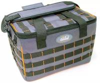 Сумка для рыбалки "следопыт" Base Lure Bag XL, 38х26х25 см, цв. серый + 5 коробок Luno 28