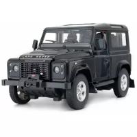 Внедорожник Rastar Land Rover Defender (78400), черный