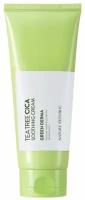 Nature Republic Green Derma Tea Tree Cica Soothing Cream Успокаивающий крем для проблемной кожи лица с центеллой и зеленым чаем, 100 мл