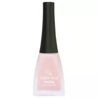 Golden Rose Лак для ногтей Matte Nail Lacquer, 11.5 мл