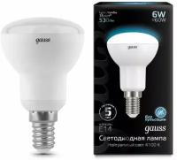 Светодиодная лампа Gauss LED Reflector R50 E14 6W 4100K