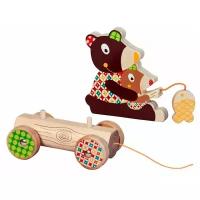 Каталка-игрушка Ebulobo Pull Along Woodours (E51051)