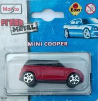 Модель автомобиля Mini cooper 7 см